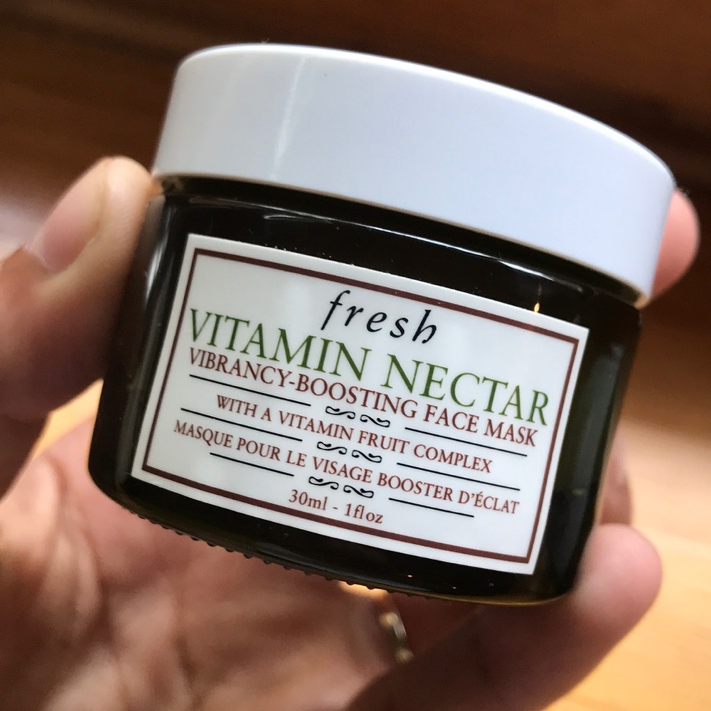 Fresh vitamin nectar vibrancy boosting face mask